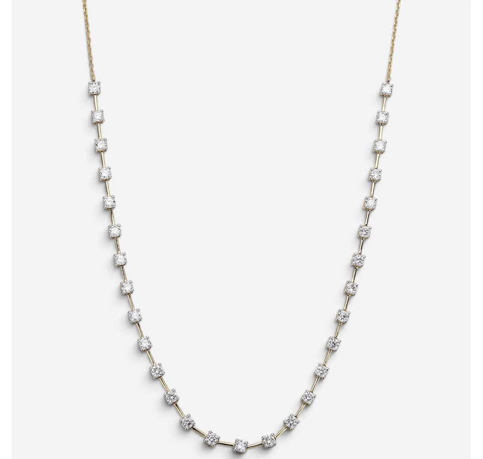 Image 130554_YGP.jpg, Product 130-554 / Price $499.99, EVERA Diamonds Sterling Silver 3.00ctw Diamond Necklace from Evera Diamonds on TSC.ca's Jewellery department