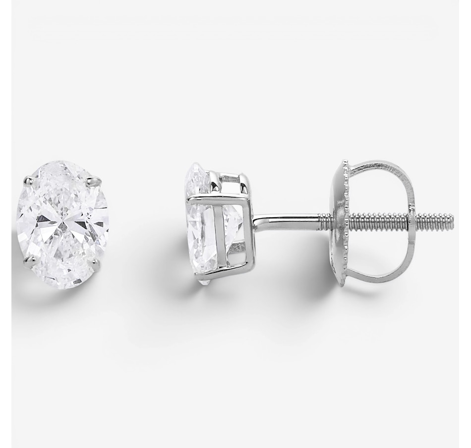 Image 130564_WGLOV.jpg, Product 130-564 / Price $449.99, EVERA Diamonds 14K Gold 1.00ctw Shaped Diamond Stud Earrings from Evera Diamonds on TSC.ca's Jewellery department