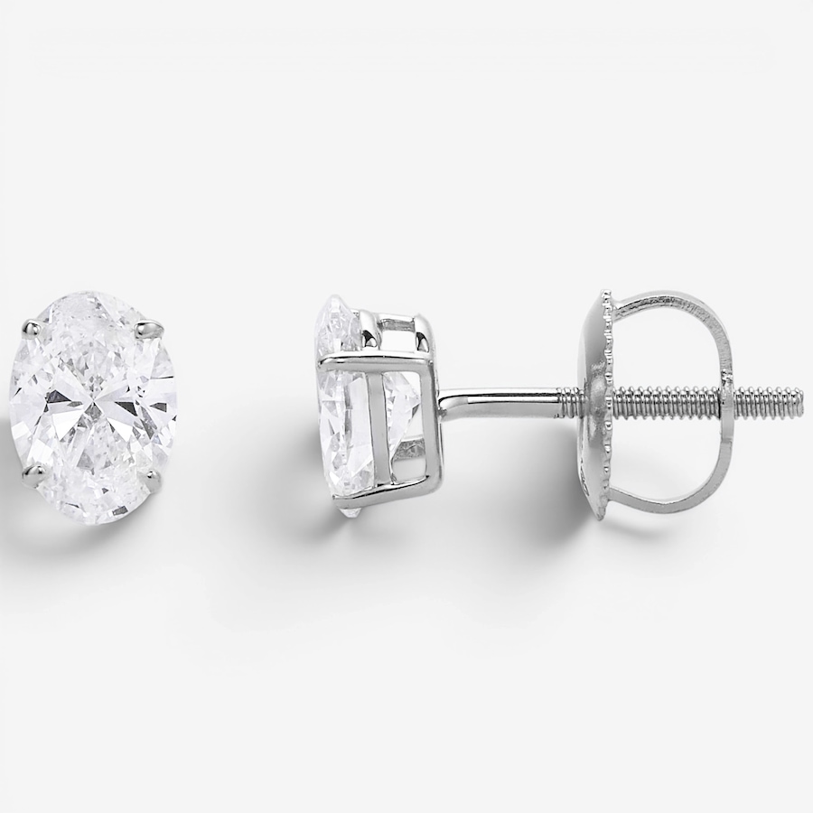 Image 130564_WGLOV.jpg, Product 130-564 / Price $449.99, EVERA Diamonds 14K Gold 1.00ctw Shaped Diamond Stud Earrings from Evera Diamonds on TSC.ca's Jewellery department
