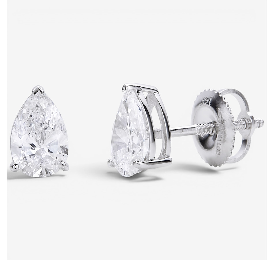 Image 130564_WGLPR.jpg, Product 130-564 / Price $449.99, EVERA Diamonds 14K Gold 1.00ctw Shaped Diamond Stud Earrings from Evera Diamonds on TSC.ca's Jewellery department