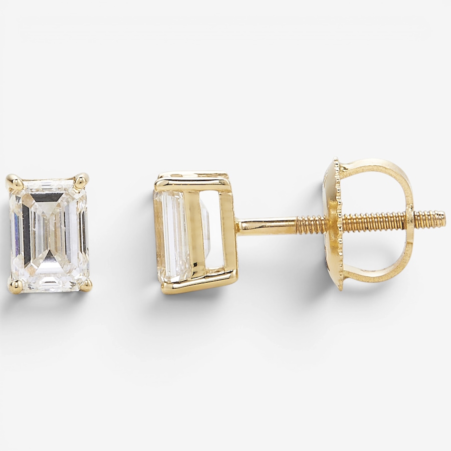 Image 130564_YGLEM.jpg, Product 130-564 / Price $449.99, EVERA Diamonds 14K Gold 1.00ctw Shaped Diamond Stud Earrings from Evera Diamonds on TSC.ca's Jewellery department