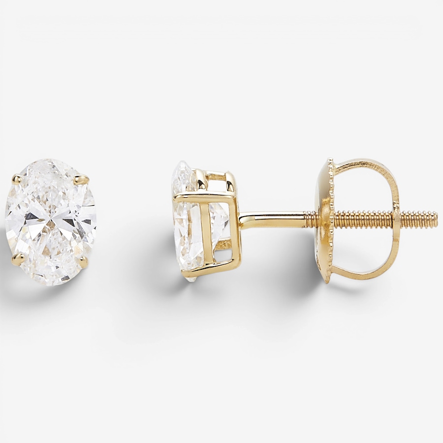 Image 130564_YGLOV.jpg, Product 130-564 / Price $449.99, EVERA Diamonds 14K Gold 1.00ctw Shaped Diamond Stud Earrings from Evera Diamonds on TSC.ca's Jewellery department