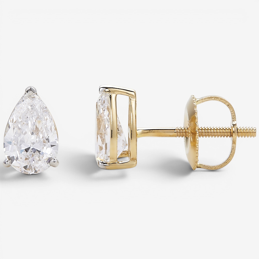 Image 130564_YGLPR.jpg, Product 130-564 / Price $449.99, EVERA Diamonds 14K Gold 1.00ctw Shaped Diamond Stud Earrings from Evera Diamonds on TSC.ca's Jewellery department