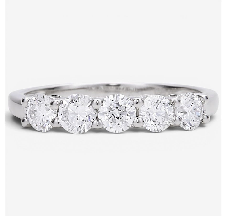 Image 130565_1PCT.jpg, Product 130-565 / Price $1,399.99, EVERA Diamonds Platinum Diamond Band from Evera Diamonds on TSC.ca's Jewellery department