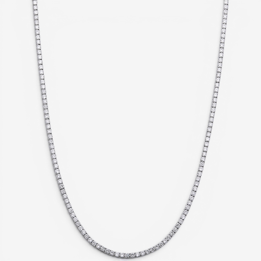Image 130566.jpg, Product 130-566 / Price $5,499.99 - $6,499.99, EVERA Diamonds Platinum Diamond Tennis Necklace from Evera Diamonds on TSC.ca's Jewellery department