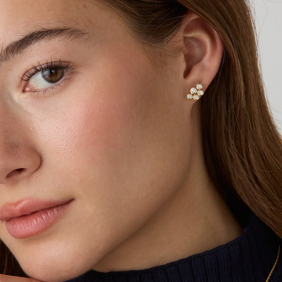 Image 130600_ALTMORE202.jpg, Product 130-600 / Price $219.99, EVERA Diamonds Sterling Silver 0.50ctw Diamond Bubble Earrings from Evera Diamonds on TSC.ca's Jewellery department