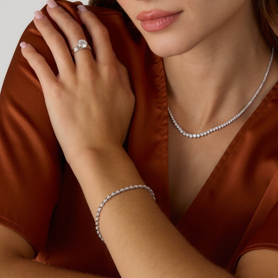 Image 130607_ALTMORE201.jpg, Product 130-607 / Price $599.99, EVERA Diamonds Sterling Silver 1.50 ctw Diamond Bracelet from Evera Diamonds on TSC.ca's Jewellery department