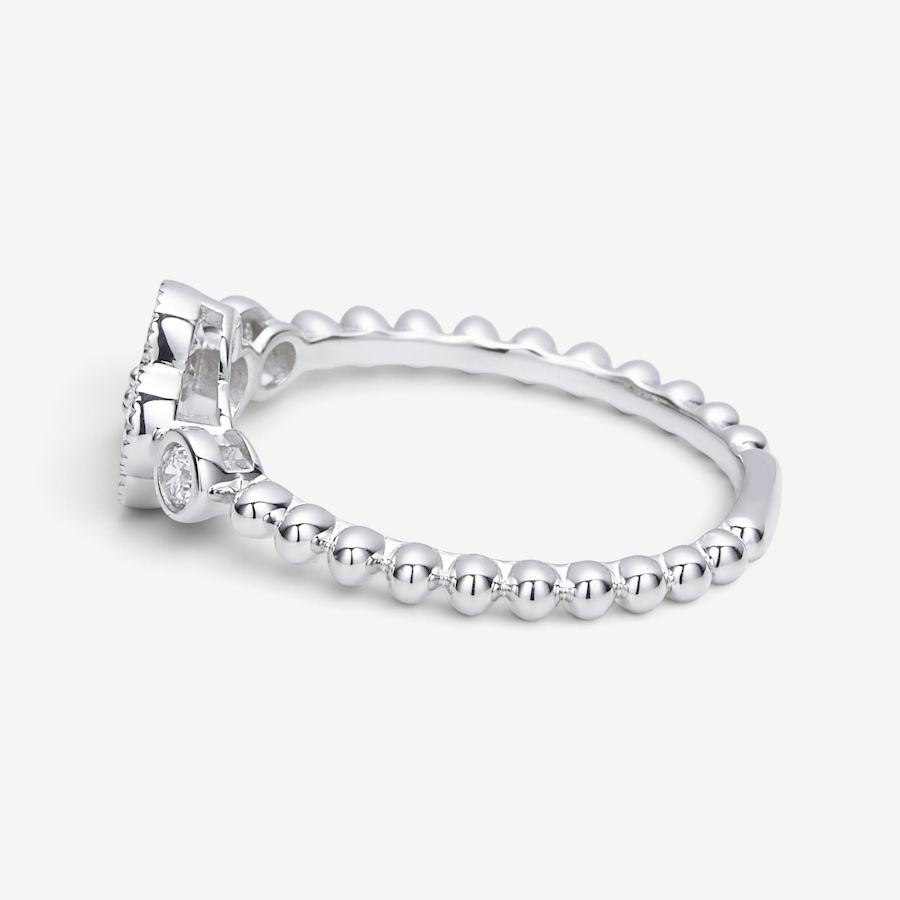 Image 130613_ALTMORE1.jpg, Product 130-613 / Price $229.99, EVERA Diamonds Sterling Silver 0.50ctw Diamond Clover Ring from Evera Diamonds on TSC.ca's Jewellery department