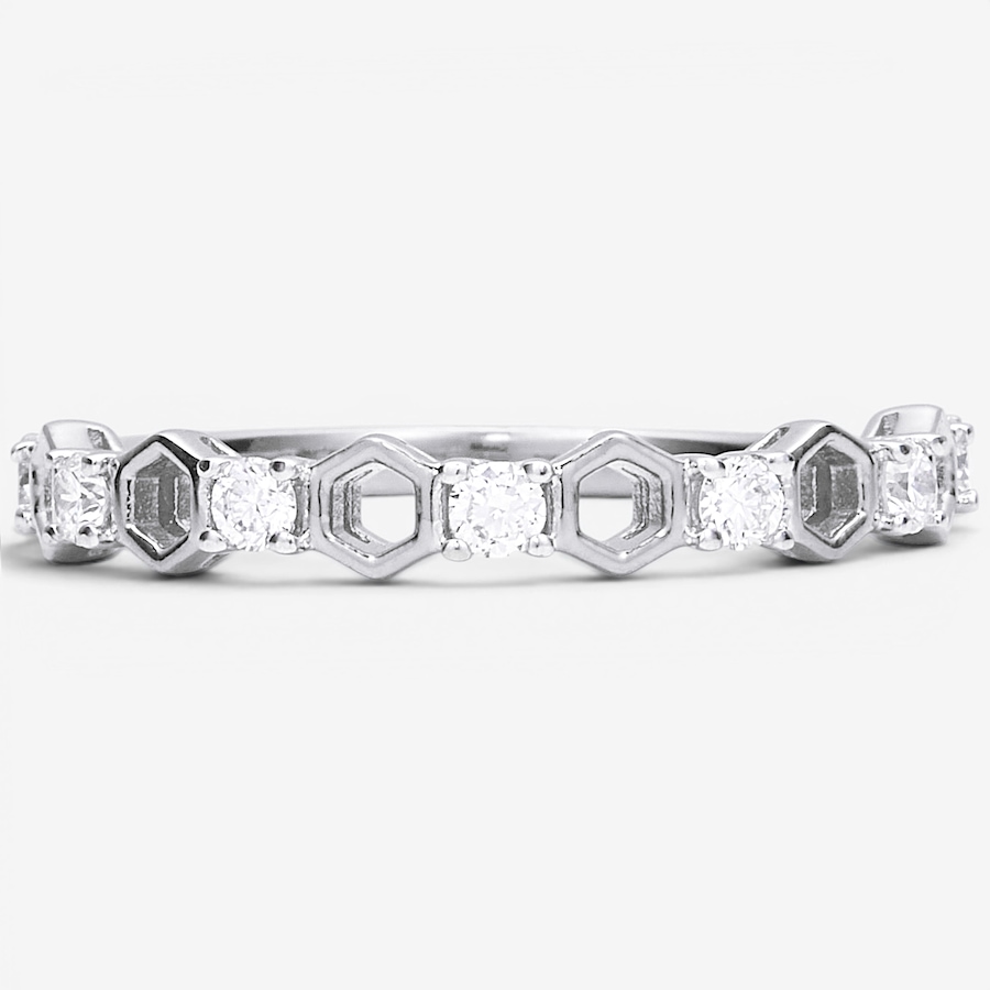 Image 130614_SSIL.jpg, Product 130-614 / Price $149.99, EVERA Diamonds Sterling Silver 0.25ctw Diamond Ring from Evera Diamonds on TSC.ca's Jewellery department