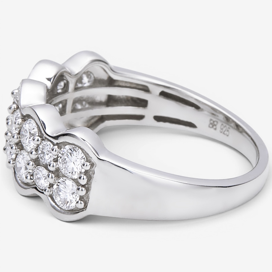 Image 130616_ALTMORE1.jpg, Product 130-616 / Price $289.99, EVERA Diamonds Sterling Silver 1.00ctw Diamond Ring from Evera Diamonds on TSC.ca's Jewellery department