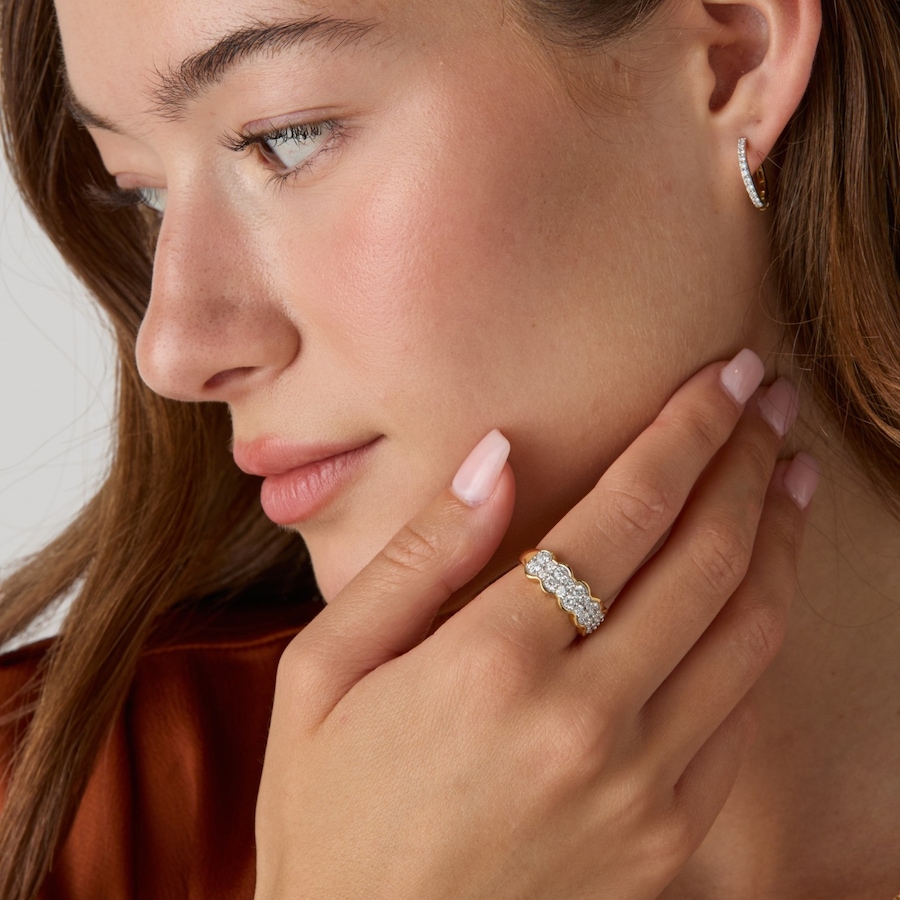 Image 130616_ALTMORE203.jpg, Product 130-616 / Price $499.99, EVERA Diamonds Sterling Silver 1.00ctw Diamond Ring from Evera Diamonds on TSC.ca's Jewellery department