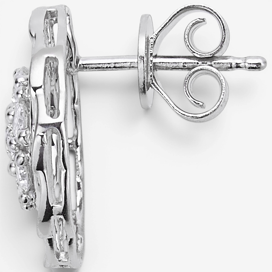 Image 130643_ALTMORE1.jpg, Product 130-643 / Price $499.99, EVERA Diamonds Sterling Silver Rhodium Plate 2.00ctw Diamond Cluster Pendant with Chain & Earring Set from Evera Diamonds on TSC.ca's Jewellery department