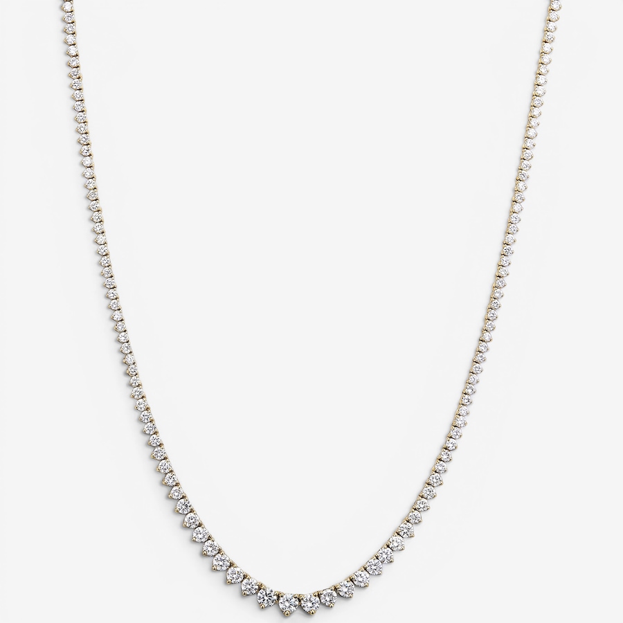 Image 130660_YGL.jpg, Product 130-660 / Price $5,999.99 - $6,999.99, EVERA Diamonds 14K Gold Graduated Diamond Tennis Necklace from Evera Diamonds on TSC.ca's Jewellery department