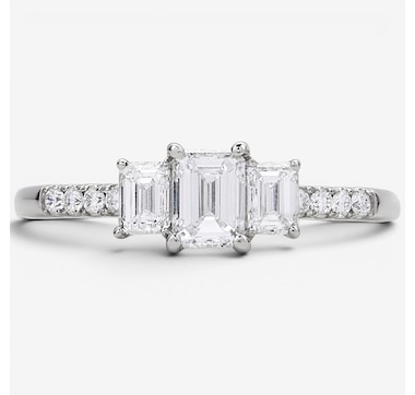 EVERA Diamonds 14K Gold 1.00ctw Diamond Ring