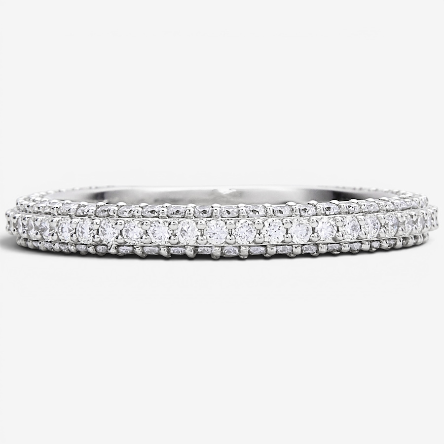Image 130668.jpg, Product 130-668 / Price $1,199.99, EVERA Diamonds 14K White Gold 0.85ctw Diamond Band from Evera Diamonds on TSC.ca's Jewellery department