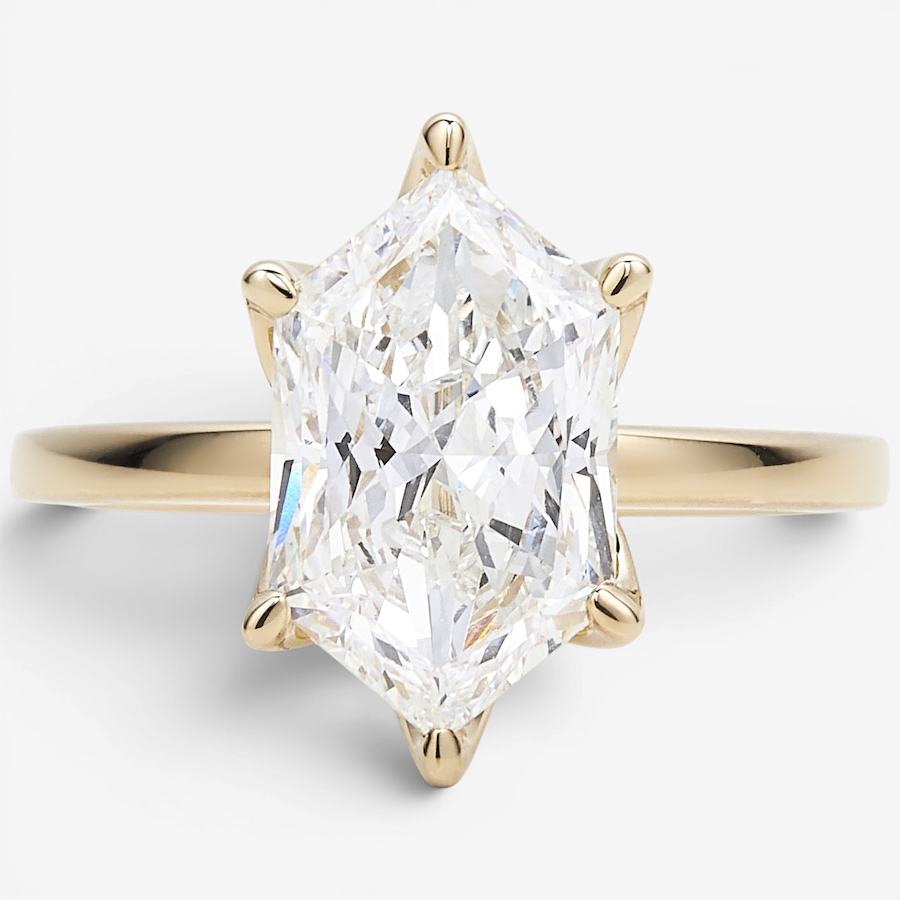 Image 130677.jpg, Product 130-677 / Price $3,699.99, EVERA Diamonds Fancy Cut 14K Yellow Gold 3.00ctw Dutch Marquise Shape Solitaire Diamond Ring from Evera Diamonds on TSC.ca's Jewellery department