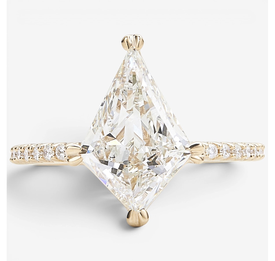 Image 130679.jpg, Product 130-679 / Price $3,499.99, EVERA Diamonds Fancy Cut 14K Yellow Gold 3.00ctw Kite Shape Solitaire Diamond Ring from Evera Diamonds on TSC.ca's Jewellery department