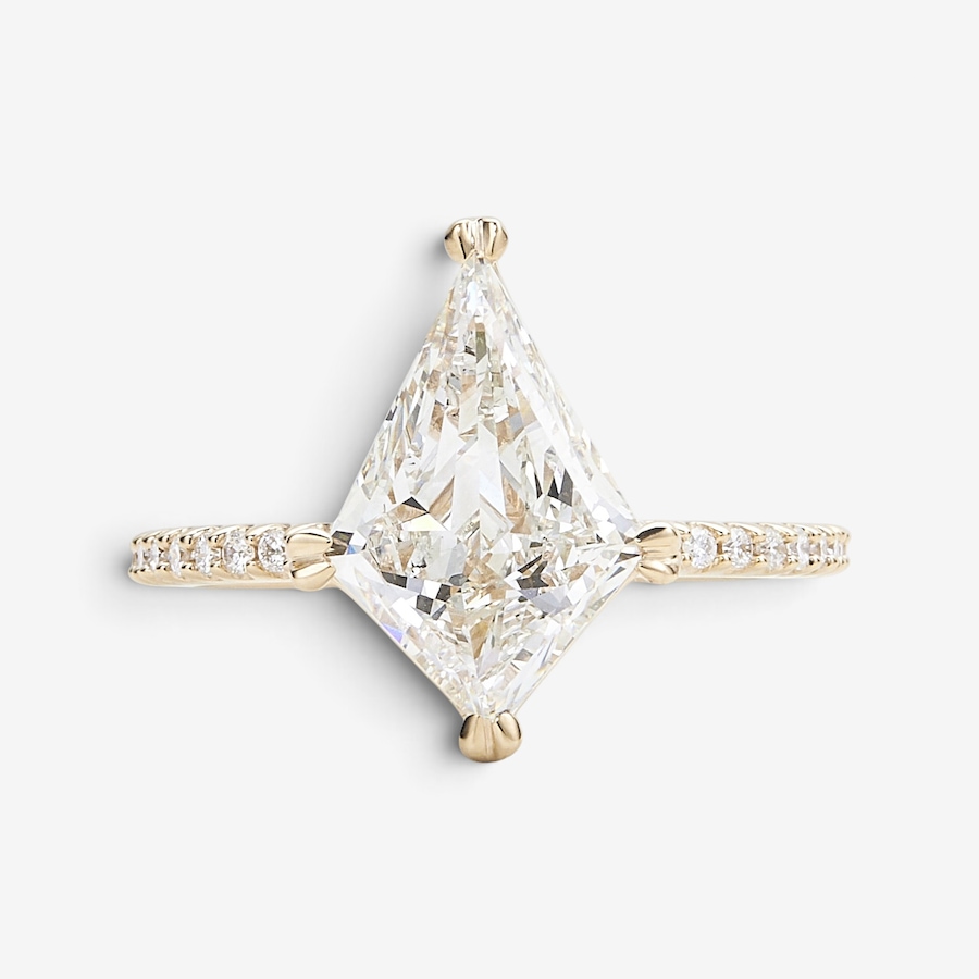 Image 130679.jpg, Product 130-679 / Price $3,999.99, EVERA Diamonds Fancy Cut 14K Yellow Gold 3.00ctw Kite Shape Solitaire Diamond Ring from Evera Diamonds on TSC.ca's Jewellery department