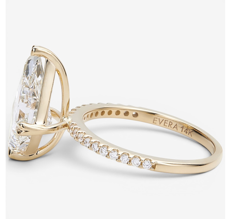 Image 130679_ALTMORE1.jpg, Product 130-679 / Price $3,499.99, EVERA Diamonds Fancy Cut 14K Yellow Gold 3.00ctw Kite Shape Solitaire Diamond Ring from Evera Diamonds on TSC.ca's Jewellery department