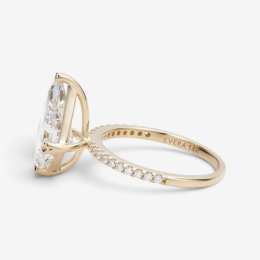 Image 130679_ALTMORE1.jpg, Product 130-679 / Price $3,999.99, EVERA Diamonds Fancy Cut 14K Yellow Gold 3.00ctw Kite Shape Solitaire Diamond Ring from Evera Diamonds on TSC.ca's Jewellery department