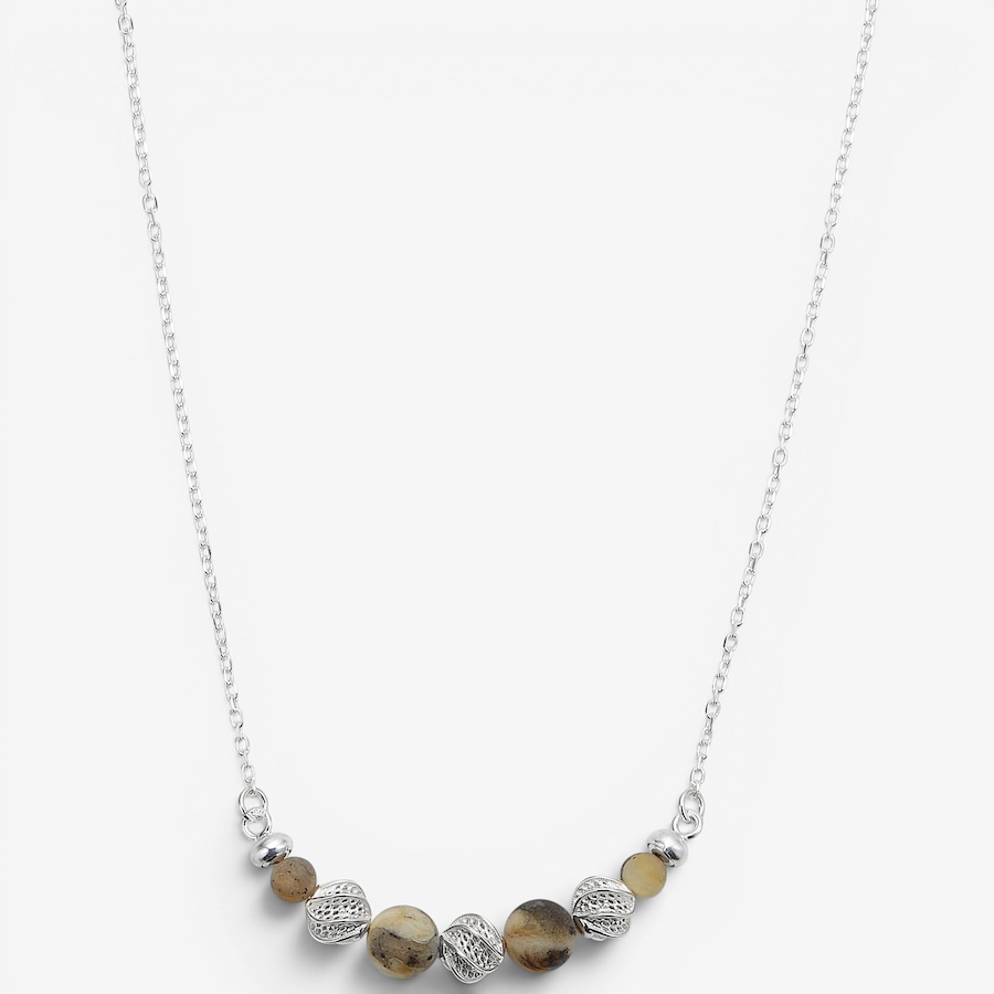 Image 130725_SIMBL.jpg, Product 130-725 / Price $99.99, Amber Extraordinaire Sterling Silver Amber Graduated Bead Necklace from Amber Extraordinaire on TSC.ca's Jewellery department