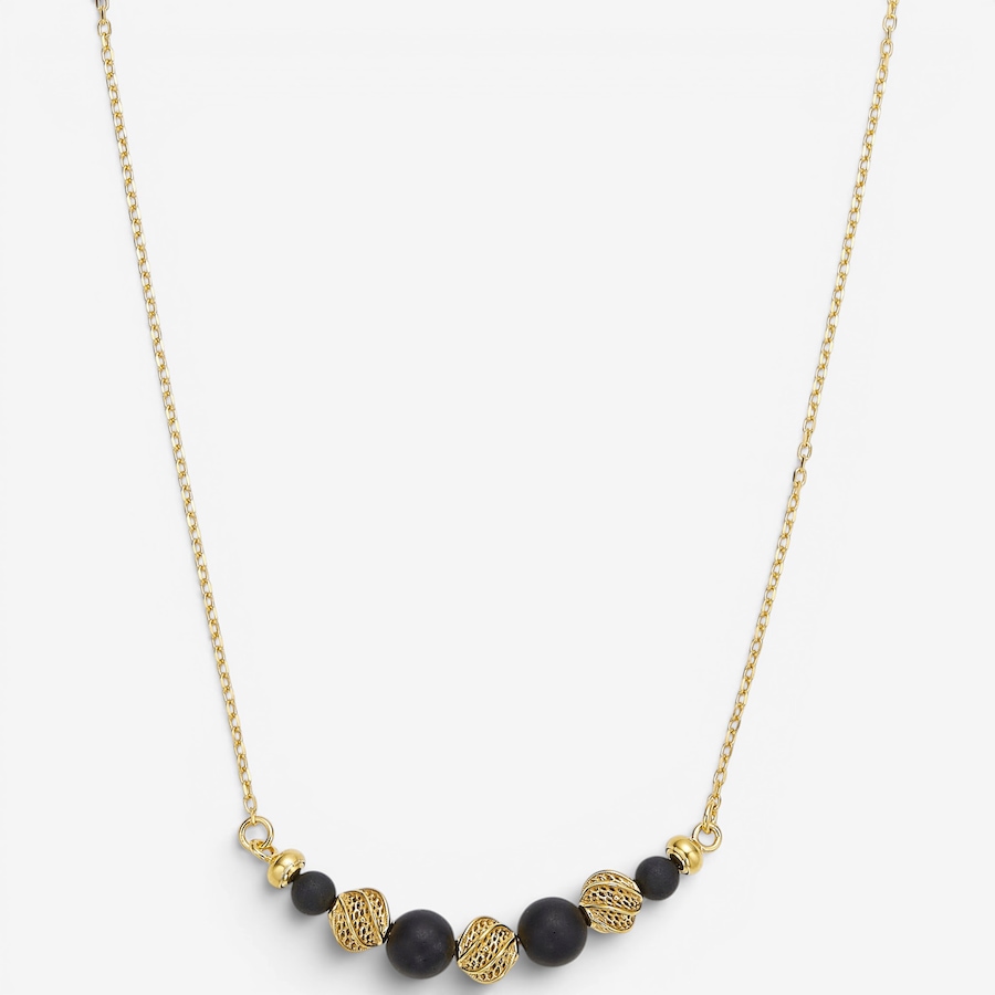Image 130725_YGPBL.jpg, Product 130-725 / Price $99.99, Amber Extraordinaire Sterling Silver Amber Graduated Bead Necklace from Amber Extraordinaire on TSC.ca's Jewellery department