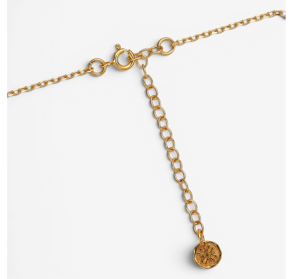 Image 130727_ALTMORE1.jpg, Product 130-727 / Price $159.99, Amber Extraordinaire Sterling Silver Amber Station Necklace from Amber Extraordinaire on TSC.ca's Jewellery department
