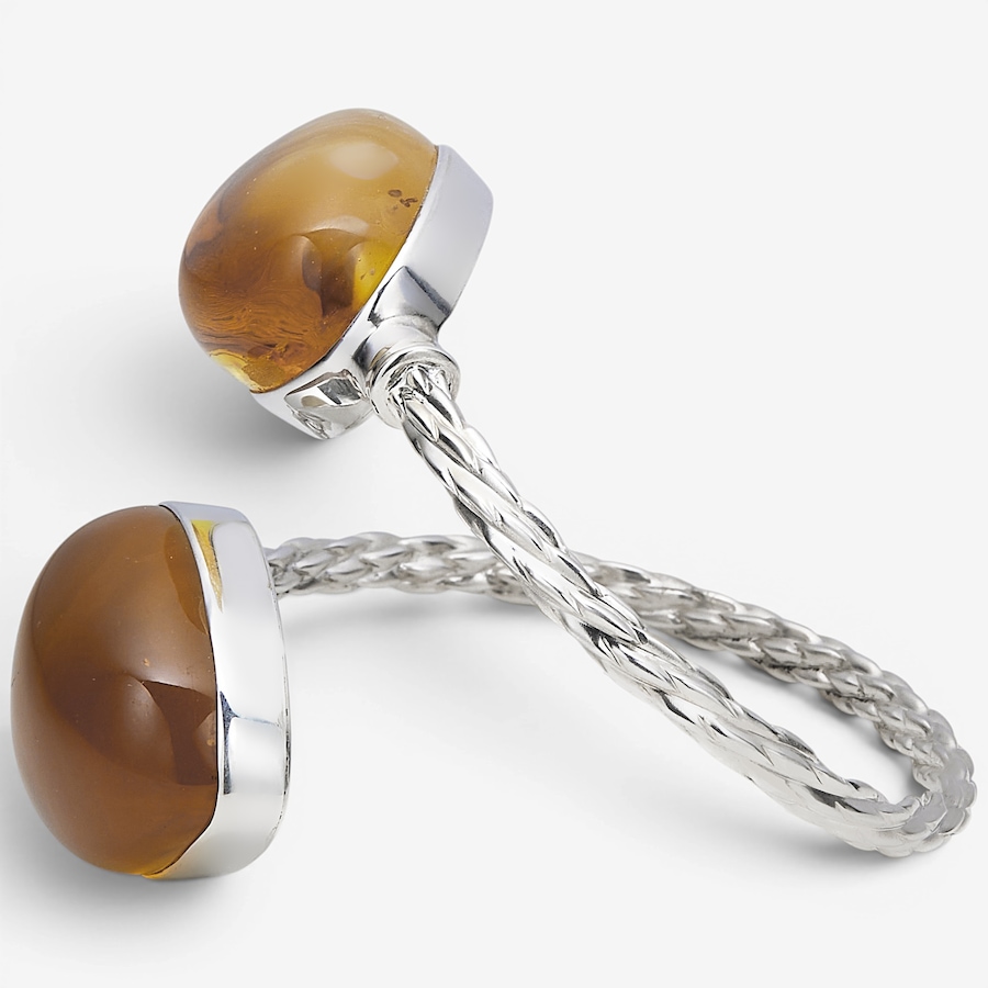 Image 130738_ALTMORE1.jpg, Product 130-738 / Price $759.99, Amber Extraordinaire Gallery Collection Sterling Silver Freeform Open Cuff from Amber Extraordinaire on TSC.ca's Jewellery department