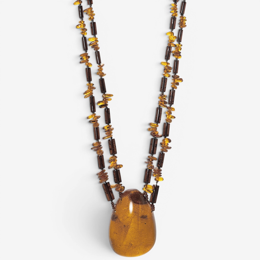 Image 130752.jpg, Product 130-752 / Price $879.99, Amber Extraordinaire Artisan Collection Cherry And Cognac Amber Necklace from Amber Extraordinaire on TSC.ca's Jewellery department