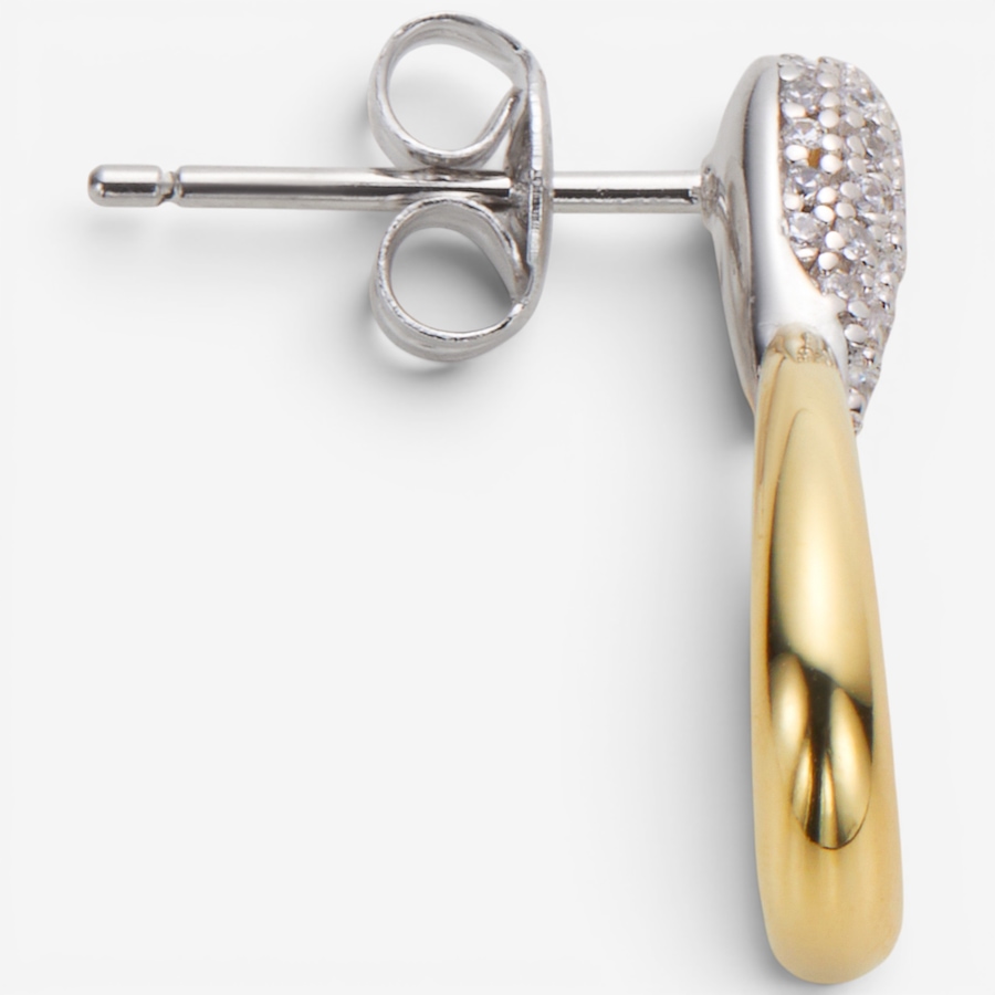 Image 130783_ALTMORE1.jpg, Product 130-783 / Price $119.99, Diamonelle Two Tone Pear Drop Stud Earrings from Diamonelle on TSC.ca's Jewellery department