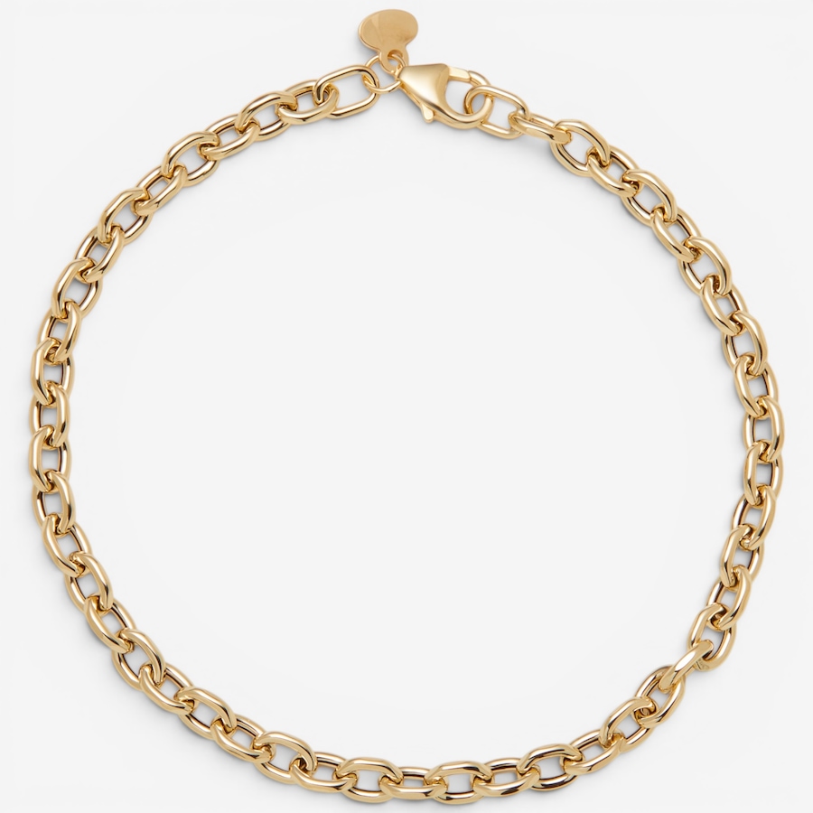 Image 130838.jpg, Product 130-838 / Price $499.99 - $649.99, Stefano Oro 14K Yellow Gold Pura Vita Rolo Bracelet from Stefano Oro on TSC.ca's Jewellery department