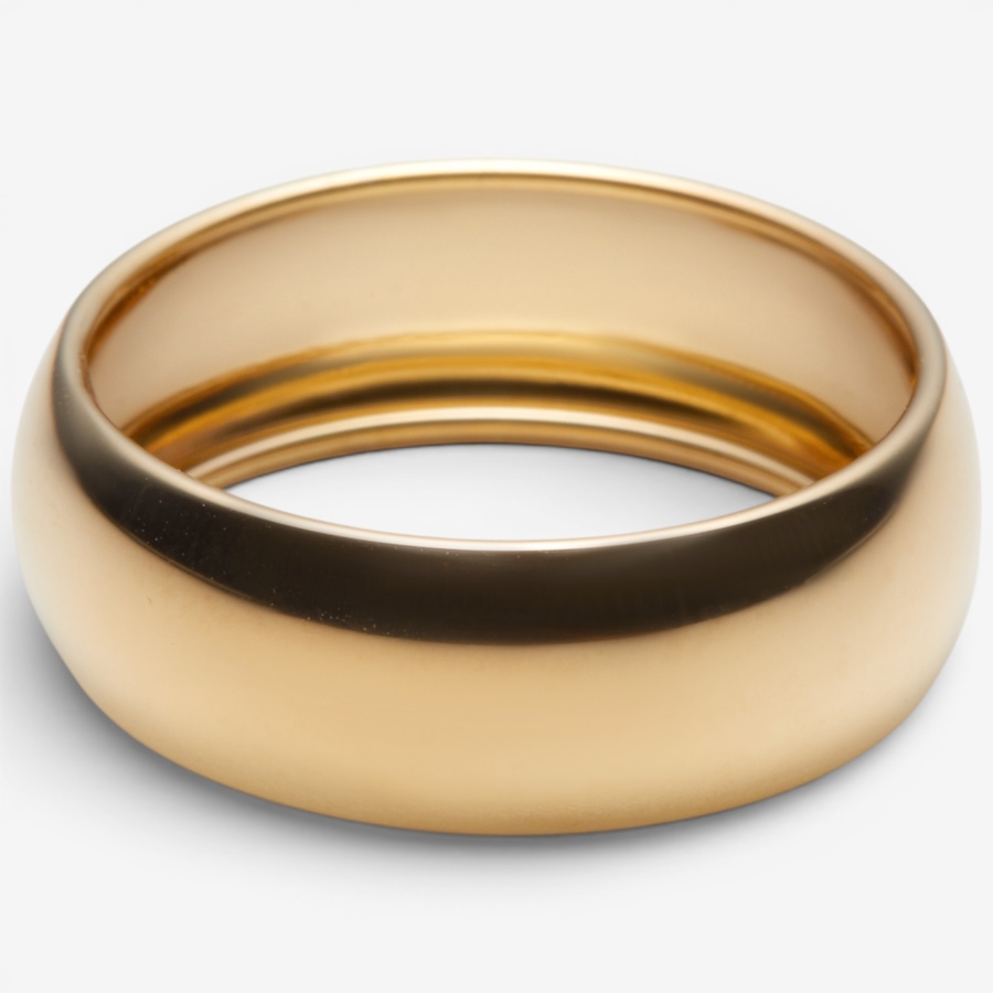 Image 130842_POLI.jpg, Product 130-842 / Price $449.99, Stefano Oro 14K Yellow Gold Icona Ring from Stefano Oro on TSC.ca's Jewellery department
