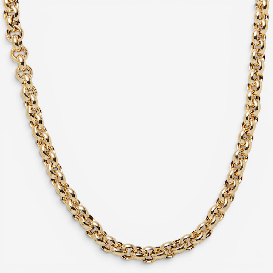 Image 130848.jpg, Product 130-848 / Price $2,999.99, Stefano Oro 14K Yellow Gold Domed Rolo Necklace from Stefano Oro on TSC.ca's Jewellery department