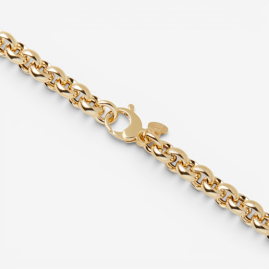 Image 130848_ALTMORE1.jpg, Product 130-848 / Price $2,999.99, Stefano Oro 14K Yellow Gold Domed Rolo Necklace from Stefano Oro on TSC.ca's Jewellery department