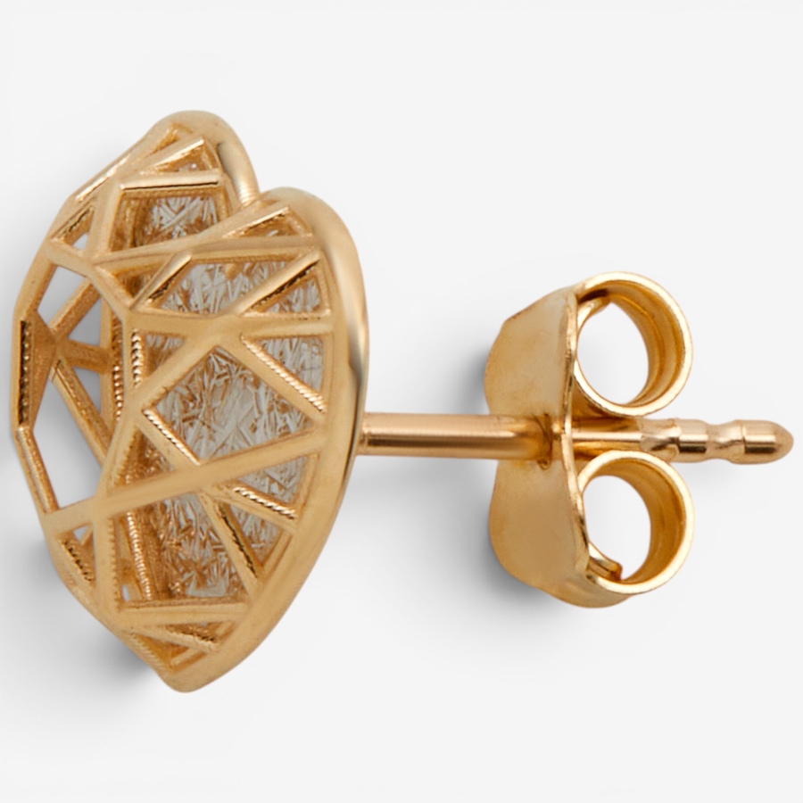 Image 130862_ALTMORE1.jpg, Product 130-862 / Price $729.99, Cristiana Jewels 14K Yellow Gold Heart Stud Earrings from Cristiana Jewels on TSC.ca's Jewellery department