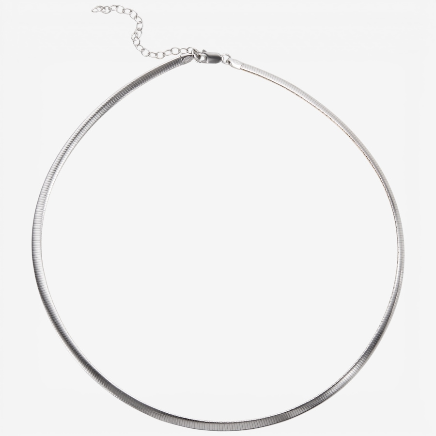 Image 130884_ALTMORE1.jpg, Product 130-884 / Price $359.99, Cristiana Jewels Sterling Silver Reversible Omega Chain Necklace from Cristiana Jewels on TSC.ca's Jewellery department