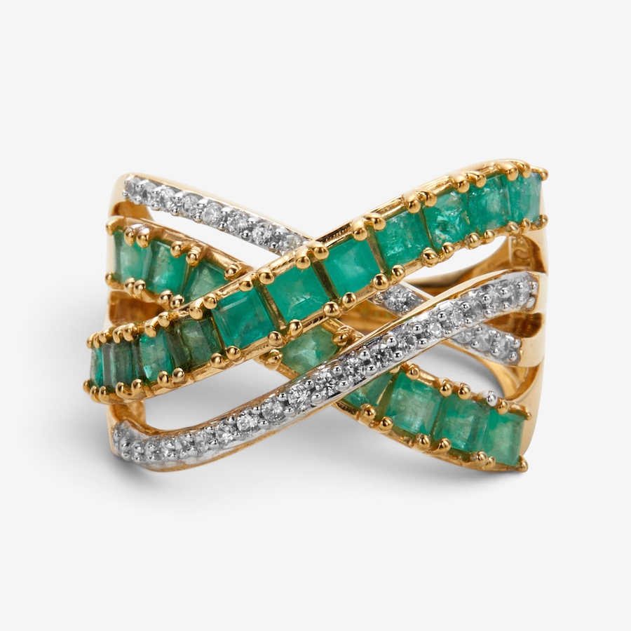 Image 130889_YEMER.jpg, Product 130-889 / Price $99.99, Sterling Silver Gemstone Ring from Gem Reflections on TSC.ca's Jewellery department