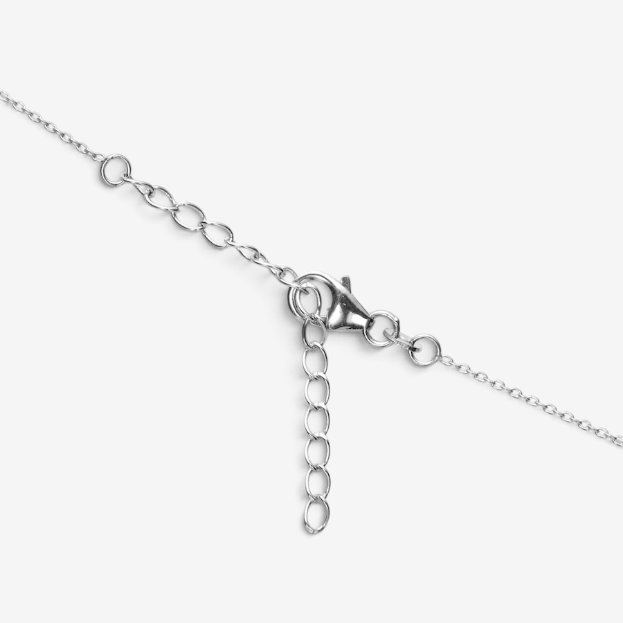 Image 130915_ALTMORE2.jpg, Product 130-915 / Price $149.99, Sterling Silver Turquoise & White Zircon Pendant With Chain from Gem Reflections on TSC.ca's Jewellery department