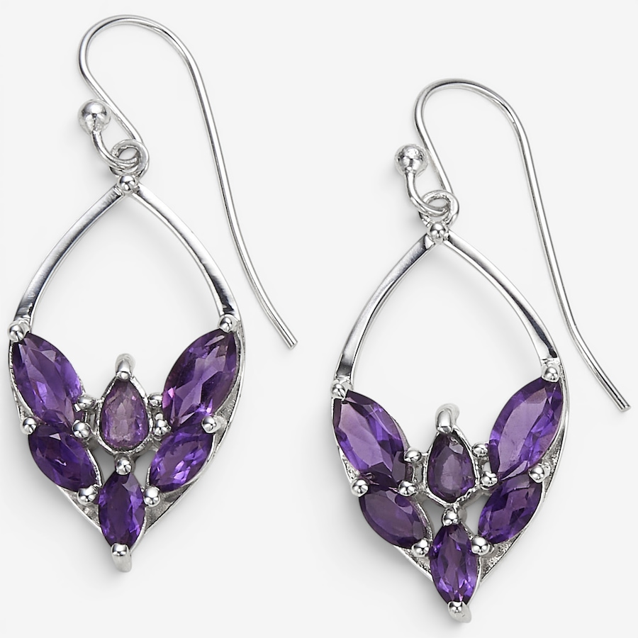 Image 130921_AMY.jpg, Product 130-921 / Price $99.99, Himalayan Gems Sterling Silver Gemstone French Wire Earrings from Himalayan Gems on TSC.ca's Jewellery department