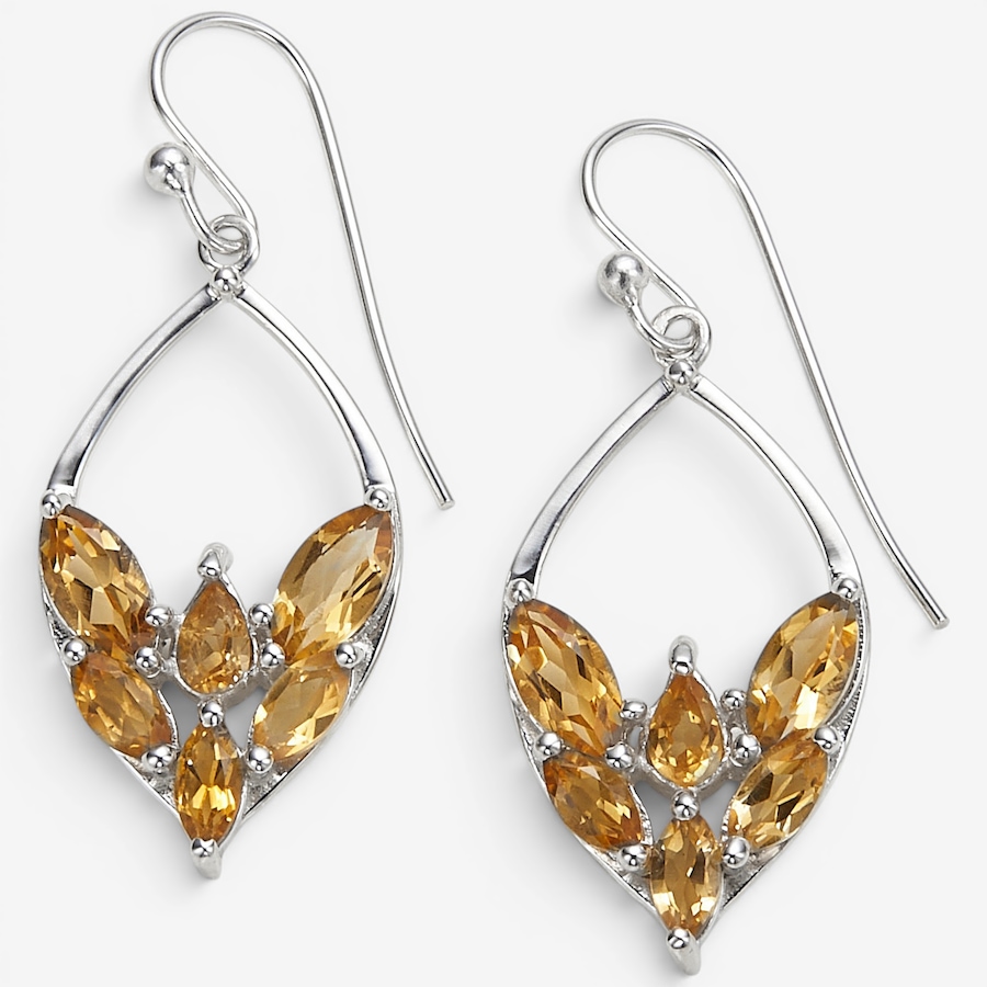 Image 130921_CIT.jpg, Product 130-921 / Price $99.99, Himalayan Gems Sterling Silver Gemstone French Wire Earrings from Himalayan Gems on TSC.ca's Jewellery department