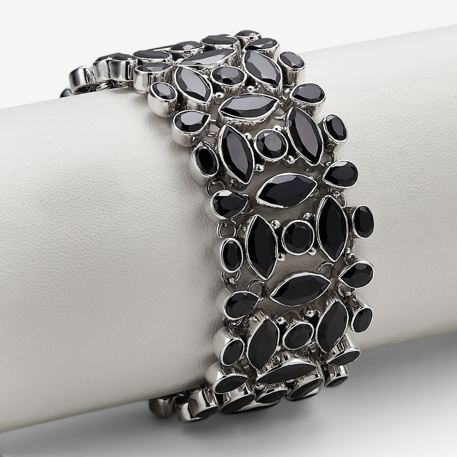 Image 130931_BSPIL.jpg, Product 130-931 / Price $499.99, Himalayan Gems Sterling Silver Geometric Gemstone Bracelet from Himalayan Gems on TSC.ca's Jewellery department