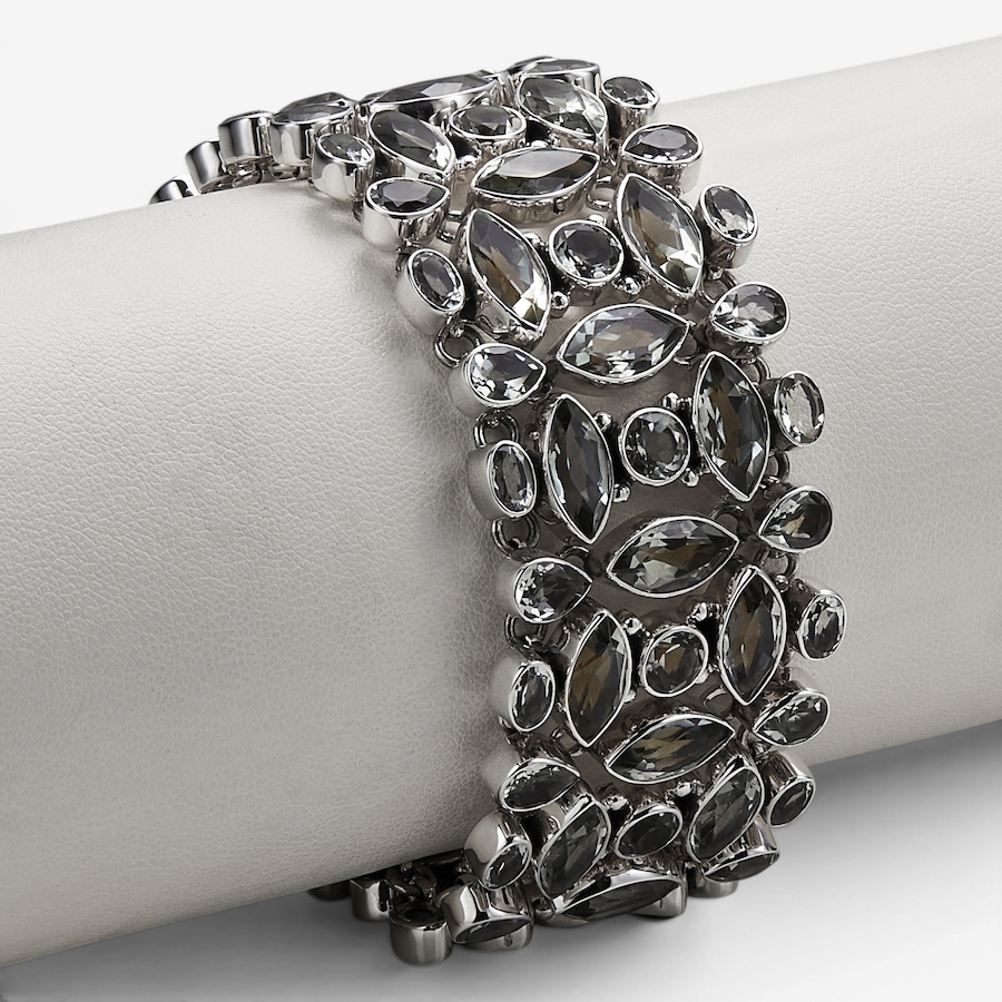 Image 130931_GAM.jpg, Product 130-931 / Price $499.99, Himalayan Gems Sterling Silver Geometric Gemstone Bracelet from Himalayan Gems on TSC.ca's Jewellery department