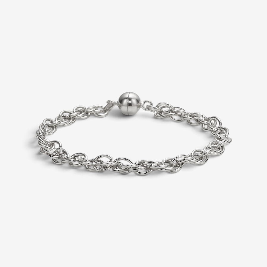 Image 131035_SIRPE.jpg, Product 131-035 / Price $129.99, Silver Gallery Sterling Silver Choose Your Link Bracelet with Magnetic Clasp from Silver Gallery on TSC.ca's Jewellery department