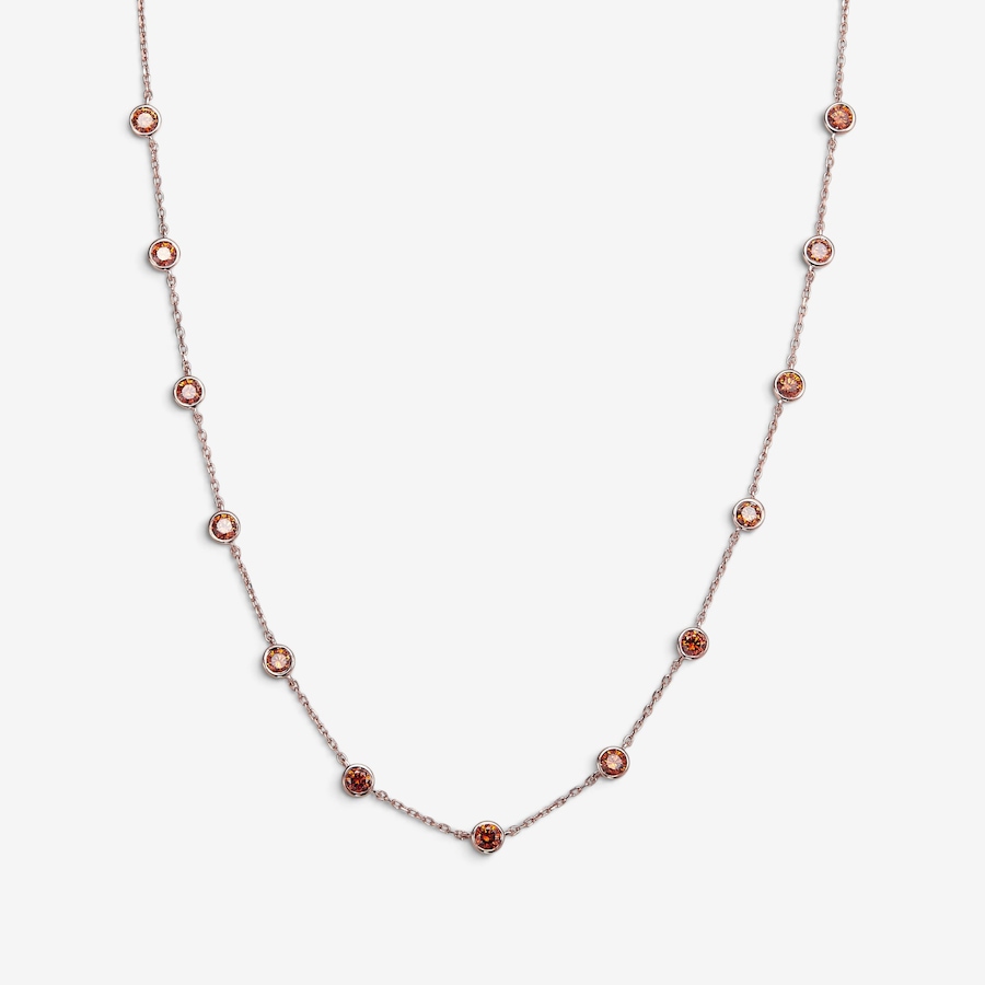 Image 131079_RGRED.jpg, Product 131-079 / Price $479.99, Colours of Diamonds Sterling Silver 1.50ctw Coloured Diamond Necklace from Colours of Diamonds on TSC.ca's Jewellery department