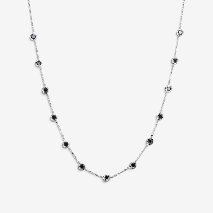 Image 131079_RHBKD.jpg, Product 131-079 / Price $479.99, Colours of Diamonds Sterling Silver 1.50ctw Coloured Diamond Necklace from Colours of Diamonds on TSC.ca's Jewellery department