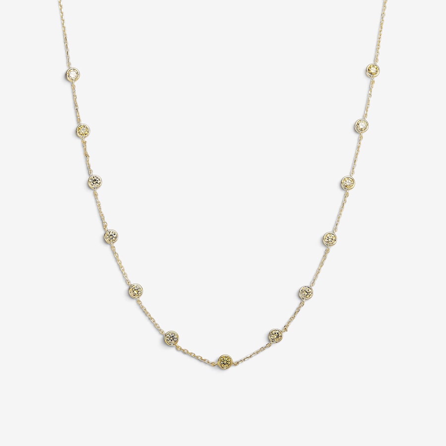 Image 131079_YGPYD.jpg, Product 131-079 / Price $479.99, Colours of Diamonds Sterling Silver 1.50ctw Coloured Diamond Necklace from Colours of Diamonds on TSC.ca's Jewellery department