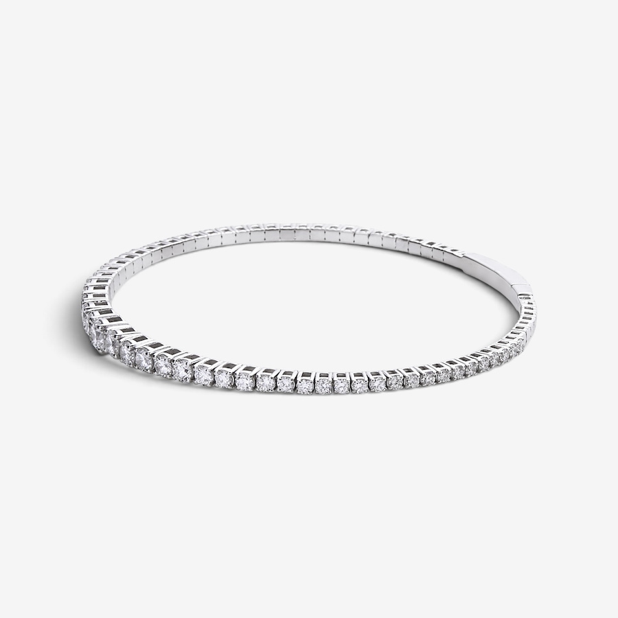 Image 131080_ALTMORE1.jpg, Product 131-080 / Price $2,799.99 - $2,999.99, EVERA Diamonds 14K Gold 3.00ctw Diamond Flex Bangle from Evera Diamonds on TSC.ca's Jewellery department