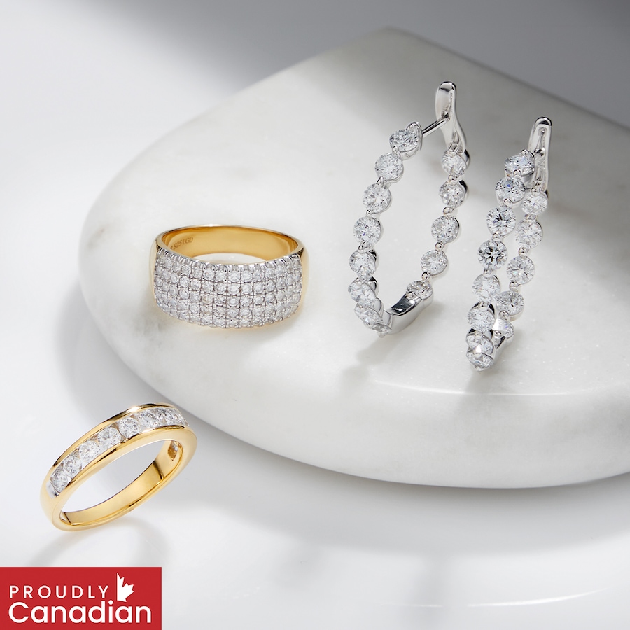 Image 131081_ALTMORE100.jpg, Product 131-081 / Price $279.99, EVERA Diamonds Sterling Silver 1.00ctw Diamond Band from Evera Diamonds on TSC.ca's Jewellery department