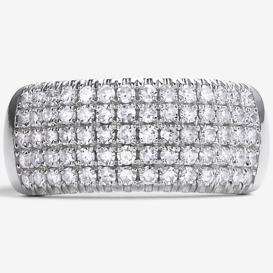 Image 131082_RHOP.jpg, Product 131-082 / Price $279.99, EVERA Diamonds Sterling Silver 1.00ctw Diamond Band from Evera Diamonds on TSC.ca's Jewellery department