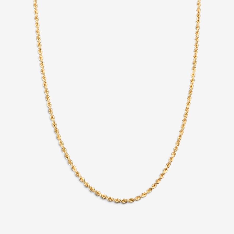 Image 131114.jpg, Product 131-114 / Price $699.99 - $999.99, Uno A Erre 10K Yellow Gold Laser Rope Chain from UnoAErre Jewellery on TSC.ca's Jewellery department
